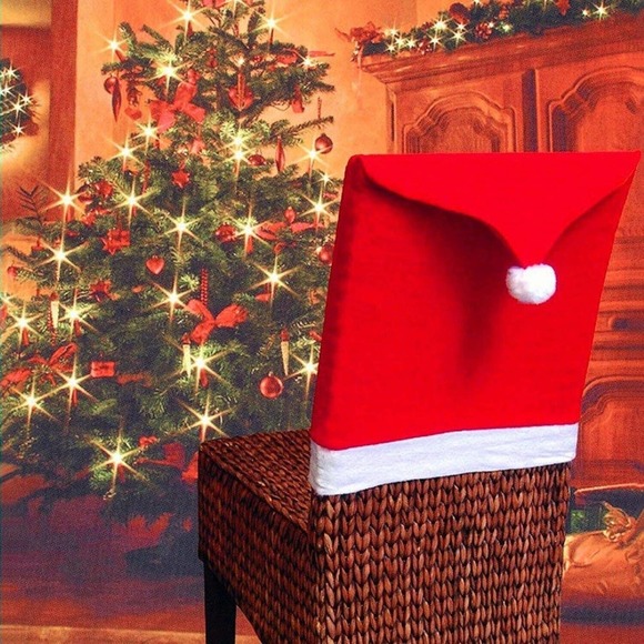 Christmas Chair Cover Personalized Customized Made to Order - Picture 6 of 7